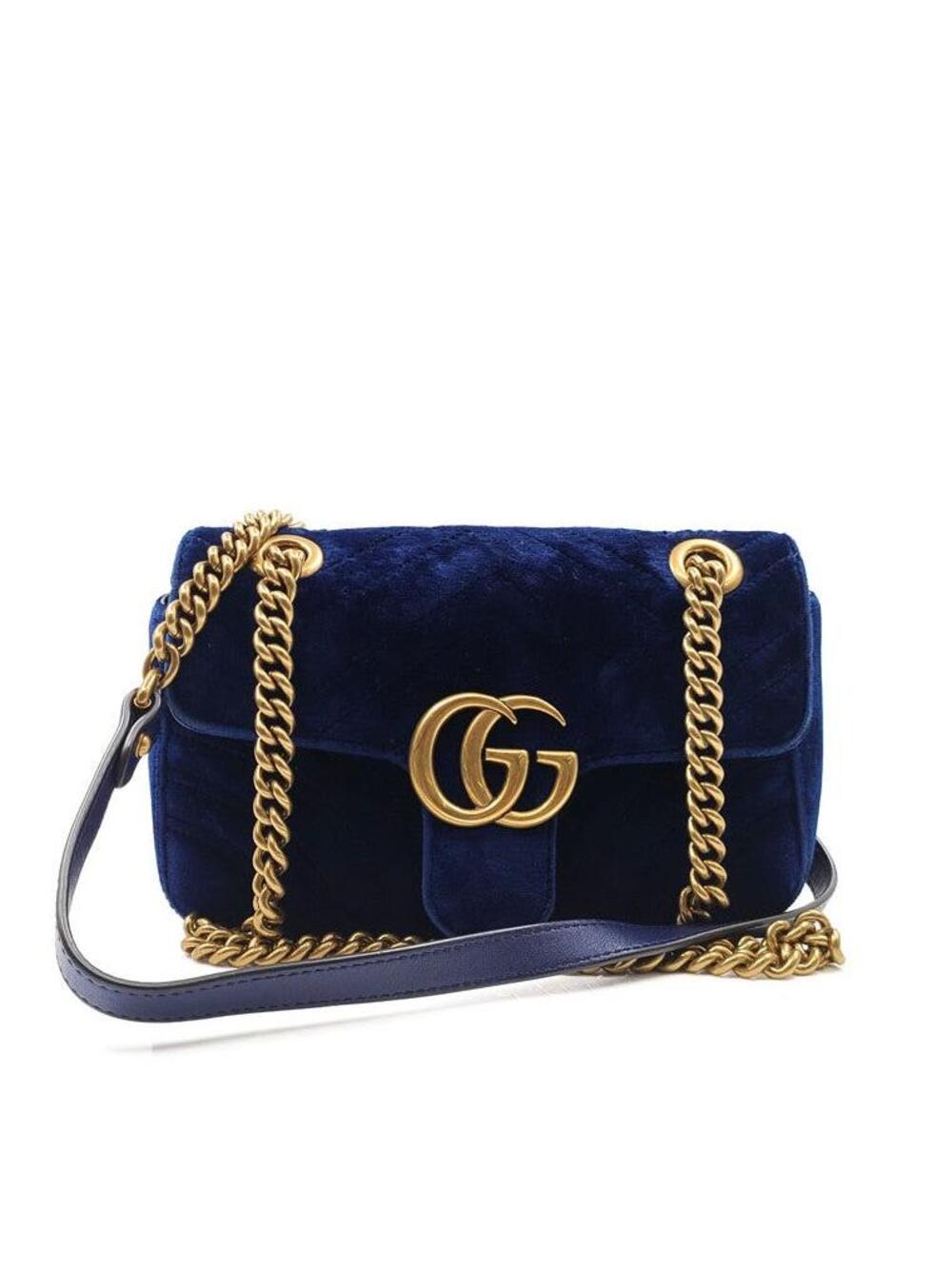 Fapis Gucci Matlasé Velvet Shoulder Bag #352500F56B